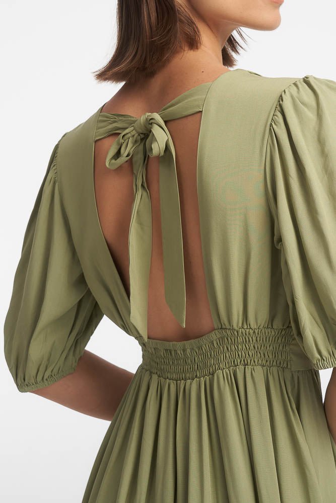 Allana Maxi Dress / Moss - Image 4