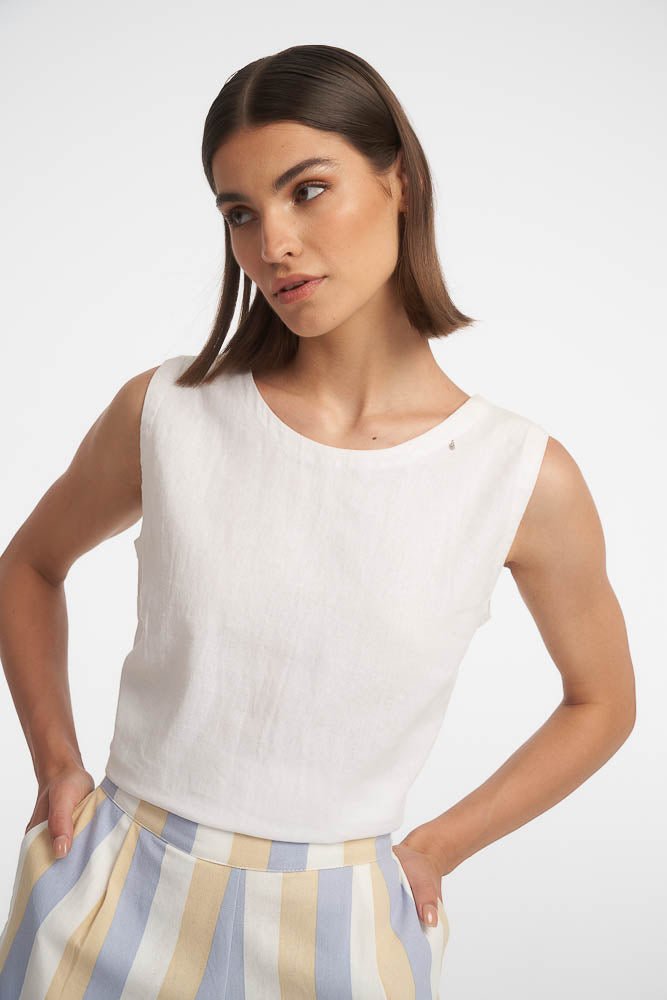 Ava Top / White - Image 5