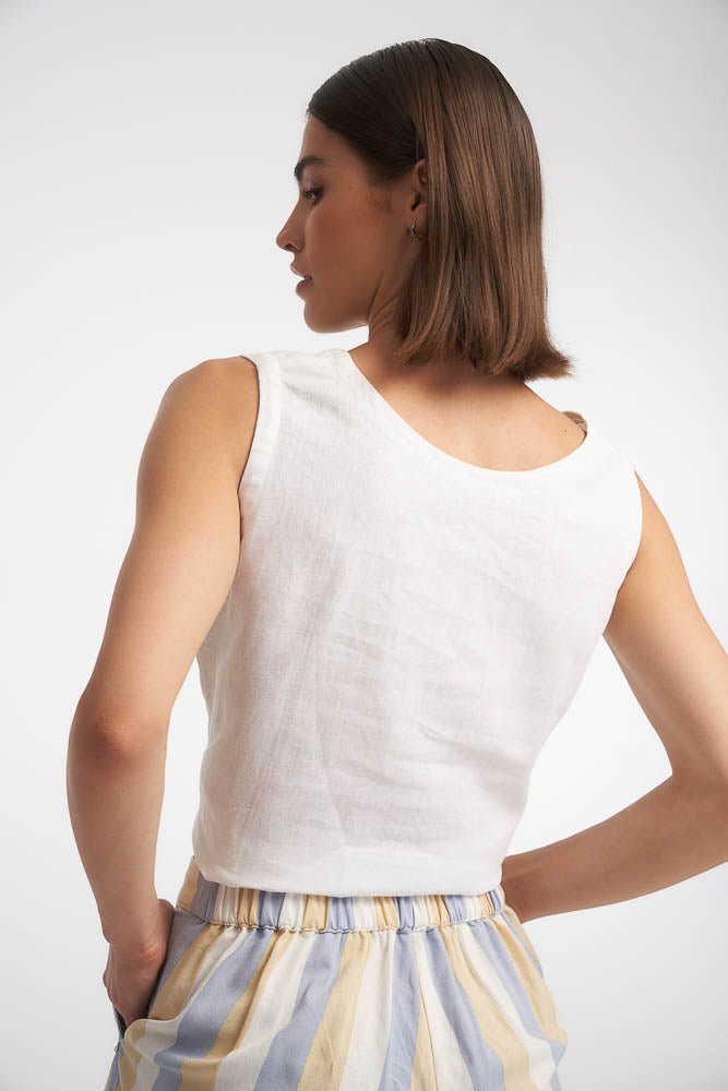 Ava Top / White - Image 3