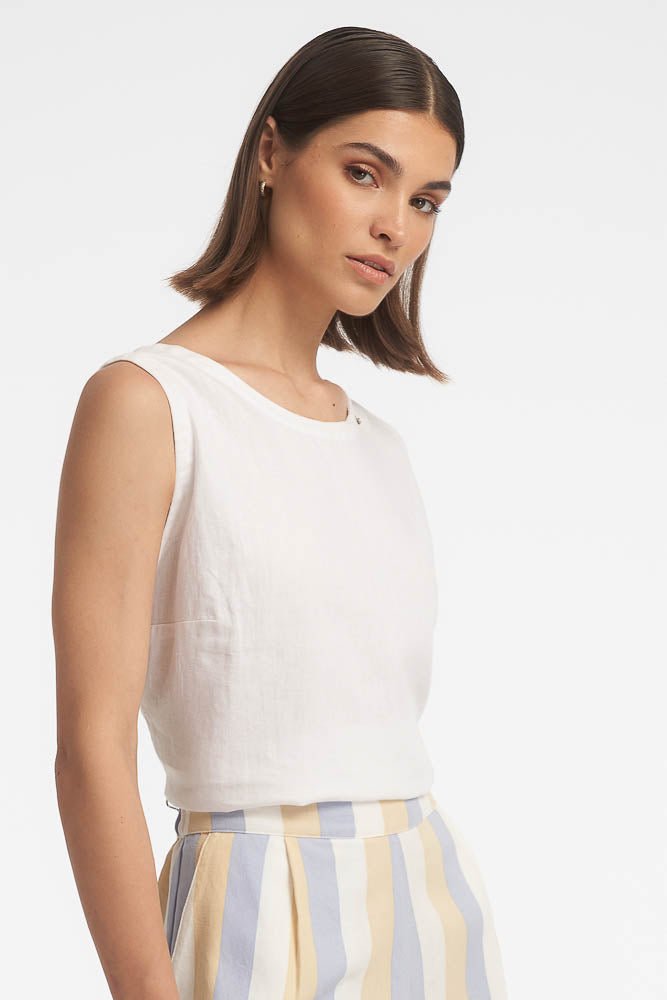 Ava Top / White - Image 2