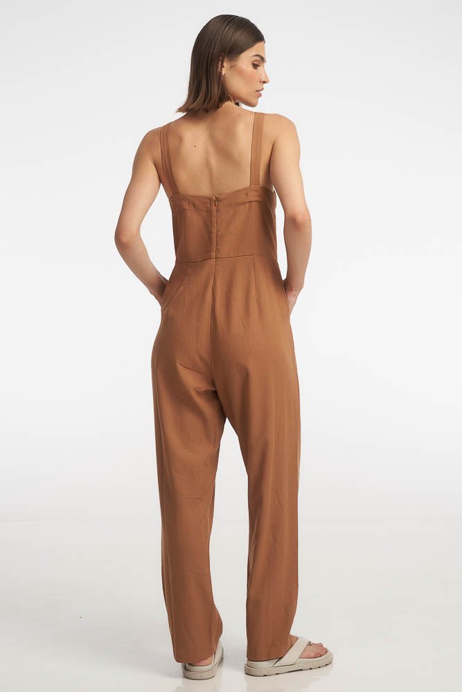 Benedetta Jumpsuit / Ebony - Image 3