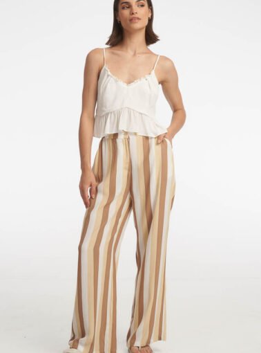 Floria Long Pants / Ebony Streaks