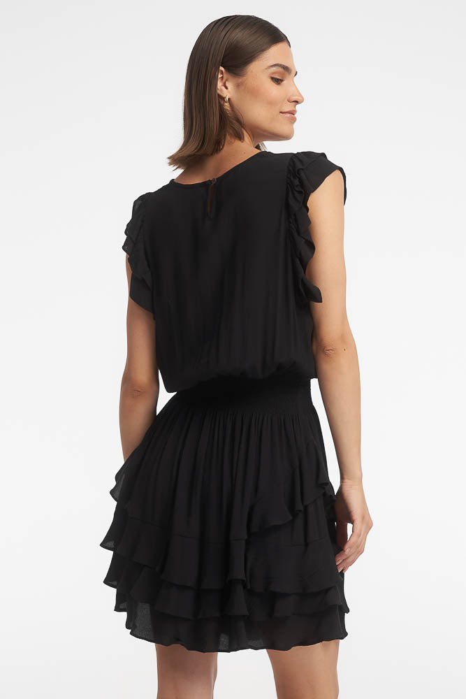 Judith Mini Dress / Black - Image 5