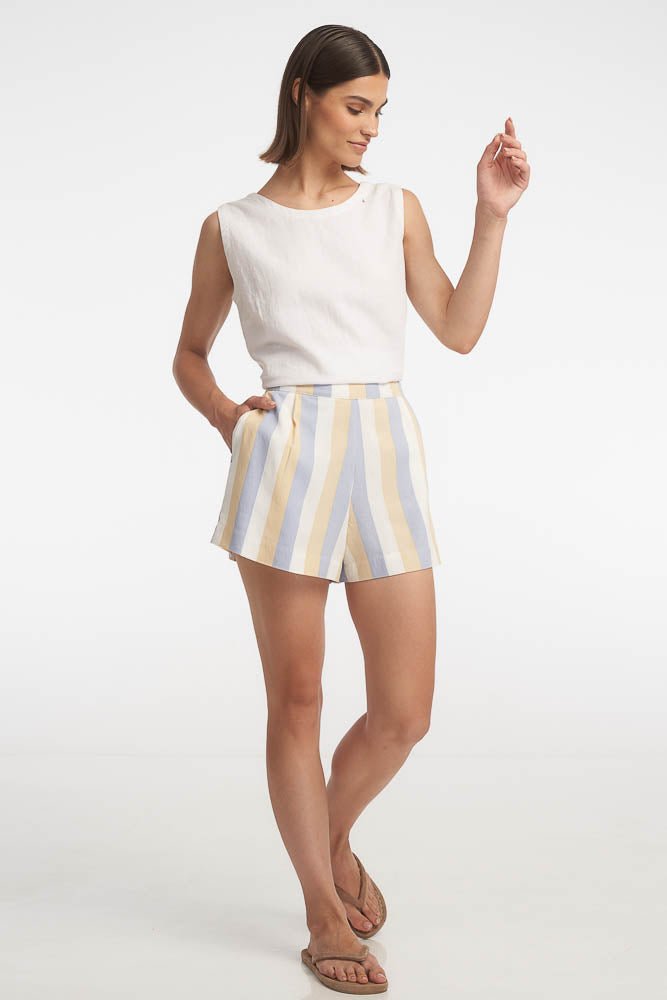 Kinsley Shorts / Sky Streaks - Image 5