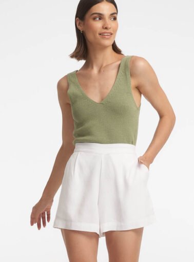 Kinsley Shorts / White