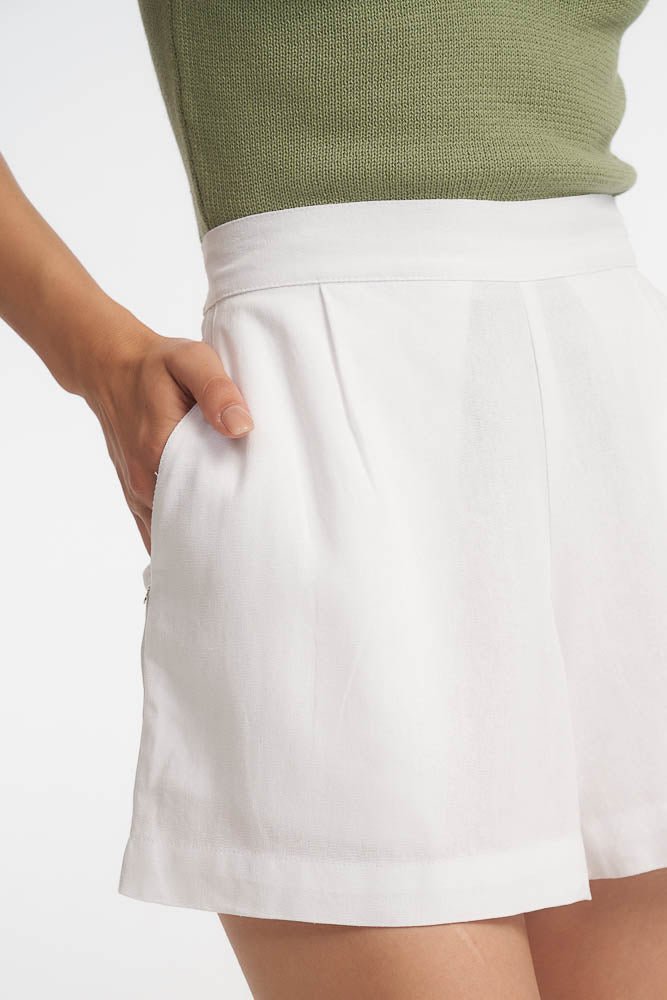 Kinsley Shorts / White - Image 4
