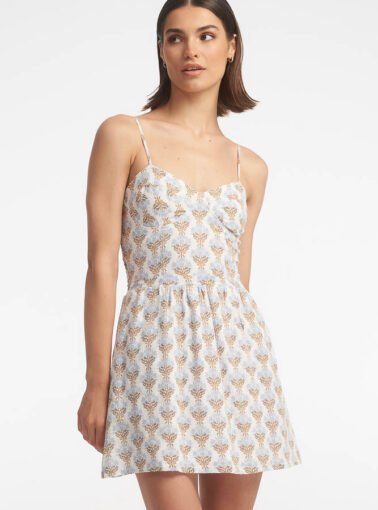 Mailee Mini Dress / Serene Sky