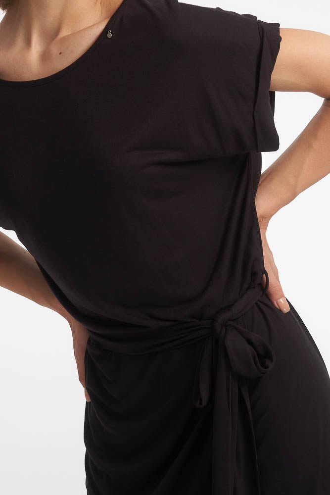 Nate Midi Dress / Black - Image 4