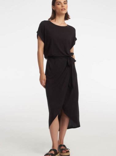Nate Midi Dress / Black