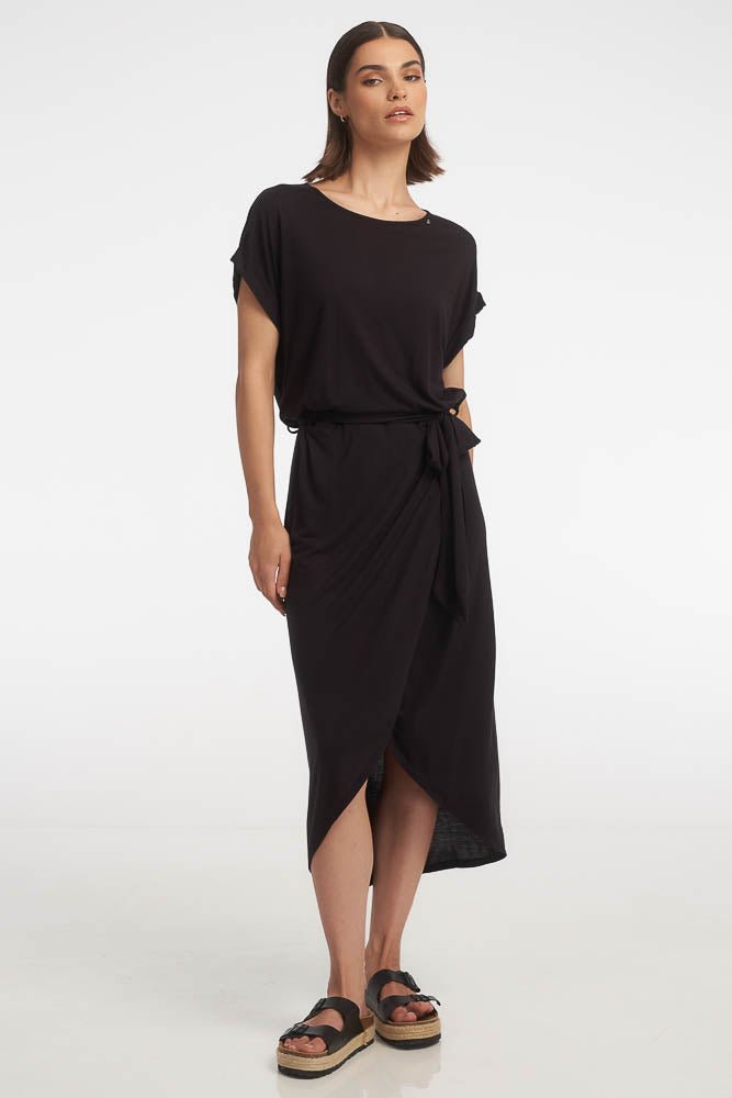 Nate Midi Dress / Black