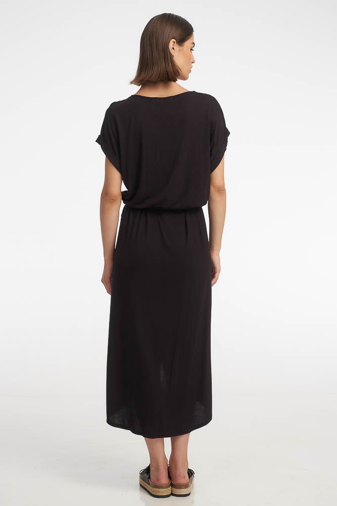 Nate Midi Dress / Black - Image 3