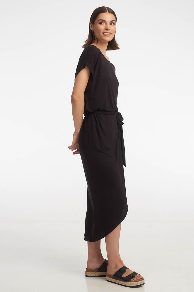 Nate Midi Dress / Black - Image 2